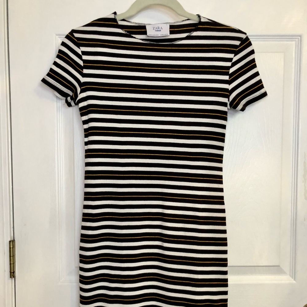 ZARA Striped Dress Size 6